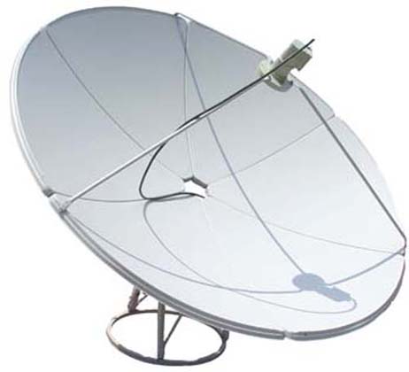 Antena Parabolica 60 cm, 90 cm, 1.20 mts, 2.40 mts, 3.10 mts, 3.8 Mts, Antenas Parabolicas banda C y KU, Antena Parabolica de superfice solida de Aluminio, Antena Parabolica VSAT, Antena Parabolica de malla, para zonas sierra, selva, costa