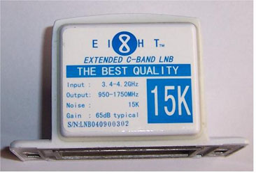 LNB Banda C Marca EIGHT